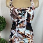 Gottex Profile Sport Print Racerback Tankini Swim Bathing Suit Top 34D Black Size undefined Photo 0