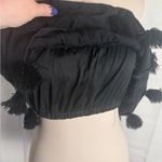 Vintage Havana  Black Cotton Top Photo 3