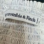 Abercrombie & Fitch  Floral Puff Sleeve Poplin O Ring Smocked Crop Top Small Photo 3