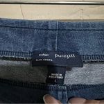 J. Jill Pure Jill Indigo knit Slim Crop Pull On Pants Blue Size L Photo 3