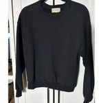 Vimmia CRK x  Revolve Stevie Sweatshirt Ribbed Crewneck Pullover Black Women‎ XS Photo 0