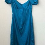 Alexis Cadiz Sweetheart Puff- Sleeve Silk Midi Dress Photo 6