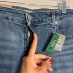 L.L. Bean 207 Vintage High Rise Boyfriend Jeans Faded Indigo Size 18 Medium Tall Blue Photo 3