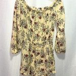 Charlotte Russe  flowy off shoulder floral boho romper Photo 0
