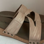 Boutique by Corkys Tan Wedge Heel Sandals Size 9 Photo 0