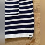 Aerie Women’s Sz M? Navy/White Stripe Knit Sweater Shorts Photo 9