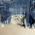 Special A Special‎ A Distressed Raw Hem Bootie Denim Shorts Photo 4