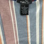 Rue 21 Asymmetrical Striped Dress - Navy, Red, White Photo 5