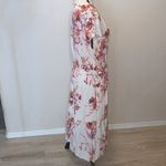 A New Day Floral Print Elastic Waist Maxi Summer Dress Pockets Photo 6
