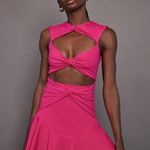 PORT DE BRAS Lauren Dress in Fuchsia Size Small Pink Photo 8