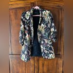 ZARA  | Tropical Floral Open Front Blazer | S Photo 6