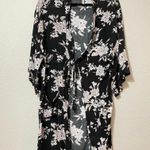 Spiritual Gangster Black Floral Kimono Cardigan Duster Womens OS Boho Festival Photo 7