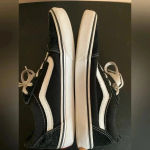 Vans Black Old School  Youth‎ Size 6 W7 Photo 4