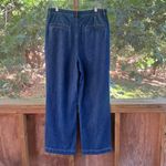 Ann Taylor LOFT Women's Pleated High Rise Wide Leg Trouser Jeans Size 14. NEW Photo 1