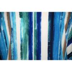 Cato Est. 1946 Ladies Blue Blouse Top Size S Beaded Faux Necklace Bell SS V-Neck Photo 7