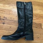 Bandolino  Black Leather Knee High Riding Boots Photo 11