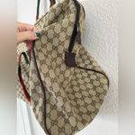 Gucci GG Canvas Monogram Web Collection Duffel Bag Travel Weekender $2500 Photo 14