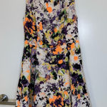 Maeve Multicolor Floral Midi Dress Photo 0