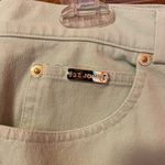 St. John  Women Stretch Denim Mint Green Pant Photo 3