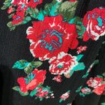 No Boundaries Black Floral Skort Photo 6