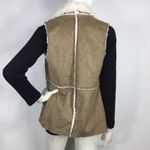 Caslon Reversible Faux Shearling Vest XS Photo 8