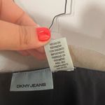 DKNY Blue Denim Belted Mini Pleated Sleeveless Jumper Dress Size Medium Photo 8