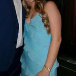 Billy J boutique Blue Ruffle Maxi Dress Photo 1