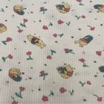 Disney Vintage Winnie the Pooh Floral Top Cotton Henley Pajama Shirt Women’s XL Photo 6