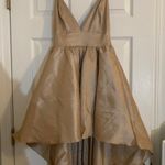 Windsor Champagne Formal Homecoming Dress Photo 4