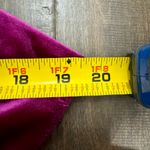 Belle Poque Magenta Velvet Halter Dress w/ Adjustable Button Straps | XL Purple Photo 13