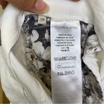 Stella McCartney Distressed Star Pattern 5-Pocket Denim Shorts in White Sz 28 Photo 10