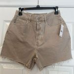 PacSun 90’s Girlfriend Buttonfly Denim Shorts Size 27 NWT Photo 0