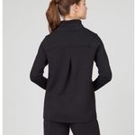Spanx  AirEssentials Got-Ya-Covered Black Mock Neck Long Sleeve Pullover Top Sz M Photo 2