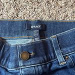 Spanx  Raw Hem Bootcut Flare Jeans Size Large Stretch Pull On Photo 2