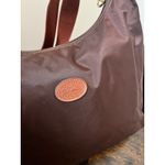 Longchamp  Le Pliage FLAW Nylon Adjustable Strap Messenger Bag Chocolate Brown Photo 6