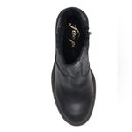 Free People James Leather Chunky Block Heel Chelsea Boots Black Size 10 Photo 5
