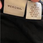 Merona  black short sleeve shirt top Photo 1