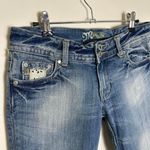 Miss Me  distressed denim capri shorts with lace detail #y2k #distresseddenim Photo 5