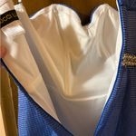 Lucci Lu NWT  Cobalt Blue Sparkly Rhinestone Strapless Bodycon Mini Dress Photo 7