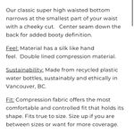 Londré High Waisted Bottom in Black Photo 8