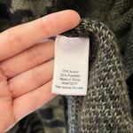 Nine West 3X animal print hooded cardigan pockets fuzzy sweater knit tiger Photo 8