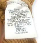 Halogen | Medium | Wool Alpaca Blend Ribbed Sleeveless Turtle Neck Sweater Vest Photo 5