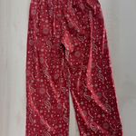 XIRENA Falyn bandana printed cotton pants paisley red western M Size M Photo 4