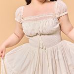 Lacemade Little White Rabbit Pastoral Peasant Dress Size XL Photo 13