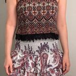 PacSun Twist Back Lace Knit Crop Top Photo 1