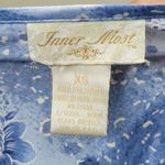 Vintage Y2K Blue Floral Lingerie Slip Dress Size XS Photo 5