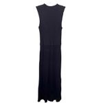 KALLMEYER Ribbed Knit Midi Dress Black Medium Photo 1