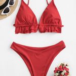 Zaful Red Bikini Set Photo 0