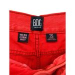 BDG Urban Outfitters High Rise Extreme Baggy Jeans Red Size 29 Wide Leg NWT Photo 6