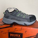 WORX Red Wing Women's Shoes Size 6 M Steel Toe Slip Resistant 5111 Work Gray Photo 3